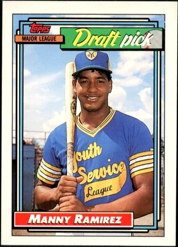 1992 Manny Ramirez Topps Major League Draft Pick RC #156-MT