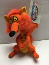 FOX from Mary Poppins Disney Store Bean Bag Plush Stuffed Animal Toy w/ Tag