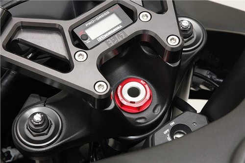 YOSHIMURA TOP YOKE NUT LOCKNUT RED YAMAHA YZF-R6 YZFR6 YZF 6 2006-2007 2CO - 第 2/2 張圖片