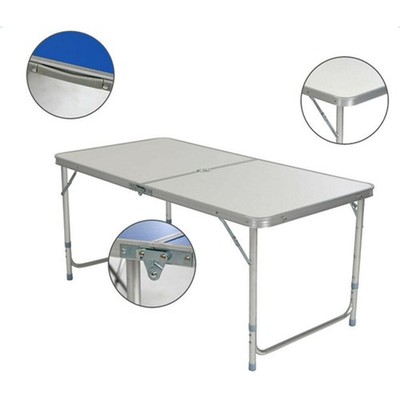 3/4/6FT Aluminum Camping Folding Table Portable Office Picnic BBQ Desk Outdoor