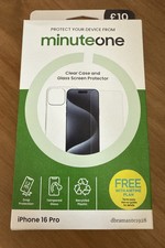 Minute One durchsichtige Handyhülle & Glas Displayschutz Produktbündel mit £10 Rabatt EE