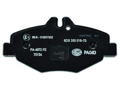 Front Pagid Low-Metallic Brake Pad Set fits Mercedes E320 2003-2009 52PXZX