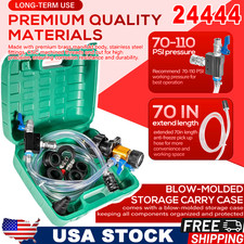 24444 Coolant System Refiller Kit Refill Vacuum Leak Tester Removing Trapped Air