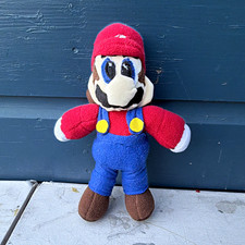 Nintendo Super Mario Bros Mario Plush Doll Stuffed Toy Video Game Character