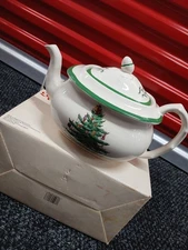 Vintage Spode Christmas Tree Gold Collection Tea Pot