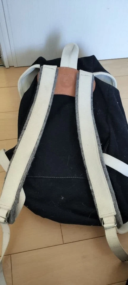 Mochila Overland Bolso Negro Foto 2 de 3