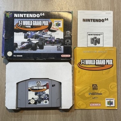 F-1 Grand Prix F1 Formel 1 - Nintendo 64 N64 (PAL UK) Spiel OVP komplett