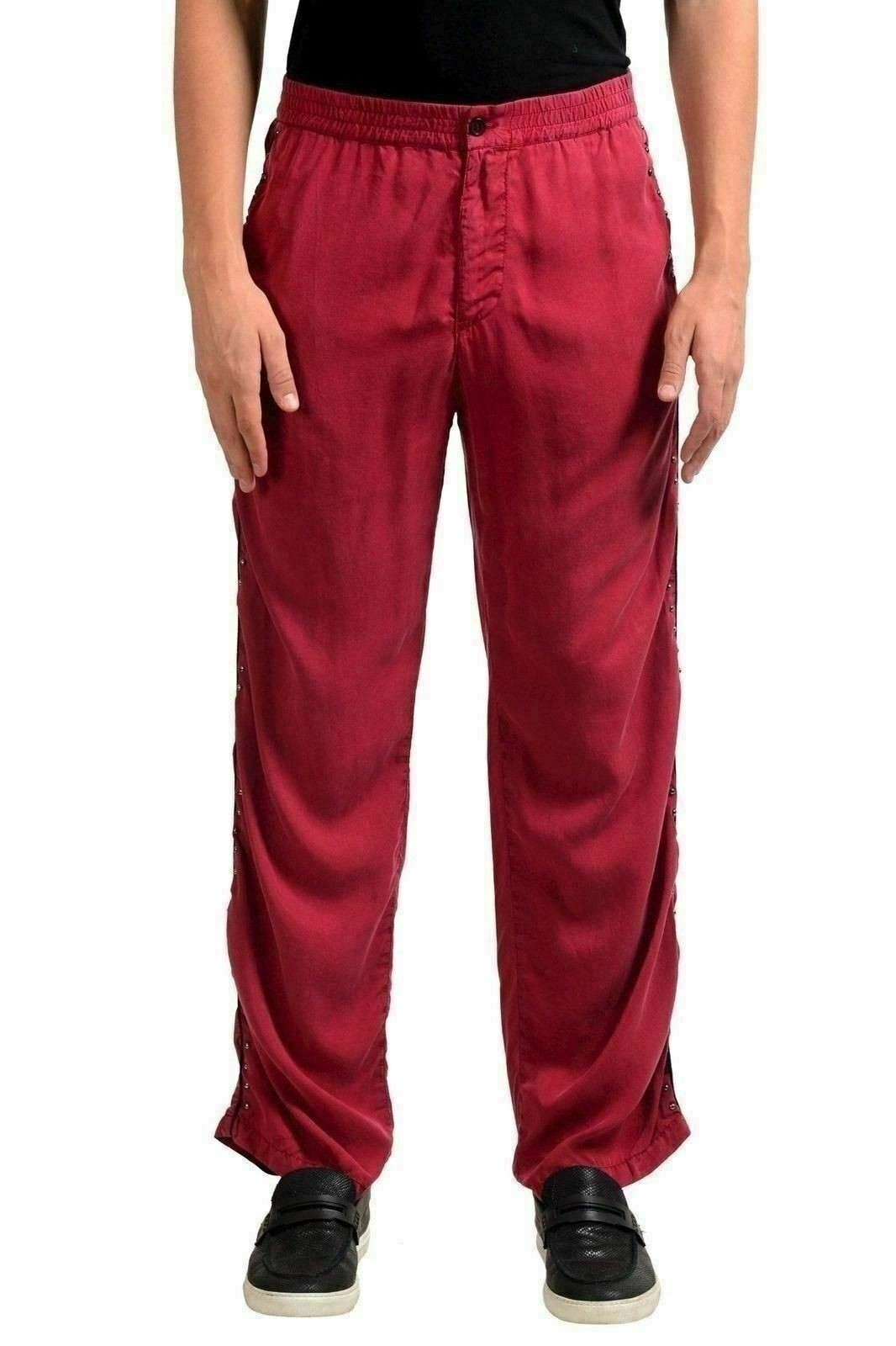 Мужские красные повседневные брюки Just Cavalli от Just Cavalli Размер US 32 ДО 48 18490₽