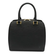 Louis Vuitton Epi Leather Pont Neuf Handbag Women Black One Size