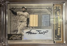 2005 Playoff Prime Cuts Willie Mays Jersey Patch Bat Relic Auto Autograph 7/10