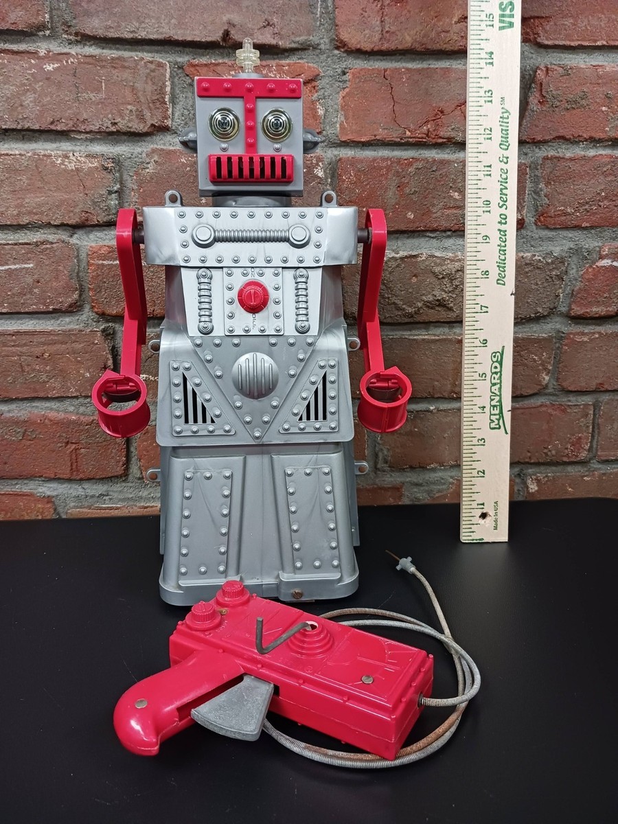 後期型 Robert the Robot 1950年代 大型ロボット USA Vintage 1950's Ideals Robert The Robot Mechanical Robot With