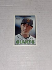 San Francisco Giants WS Champion Tim Lincecum 2016 Topps Heritage Baseball Card