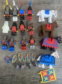 Lego 6086 Black Knight's Castle 100% Complete Instructions Box Vintage 1992 Rare