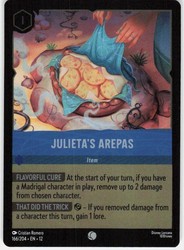 Julieta's Arepas 166/204 Wilds Unknown Foil