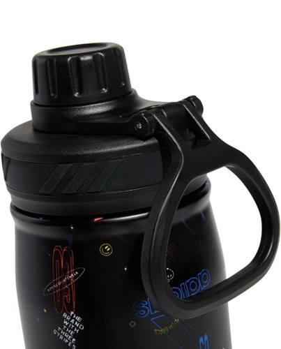 Botella de agua de acero inoxidable Adidas de 20 oz aislada de doble pared icono logotipo de marca - Imagen 2 de 4