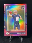 2024 Panini Donruss Optic - Rated Rookie Drake Maye #229 Pink Prizm (RC)