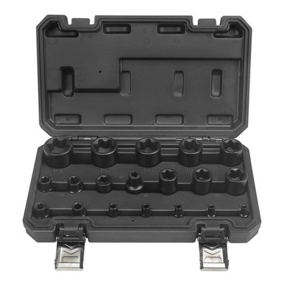 19pc External Torx Plus Socket Set 6 Point EP4, EP5, EP6, EP7, EP8, EP10, EP1...