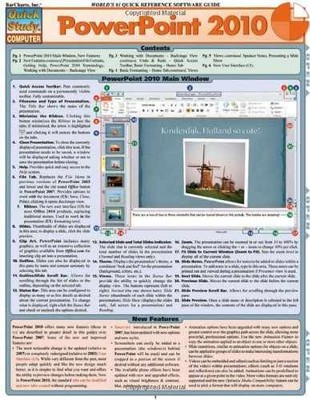 Powerpoint 2010 - Misc. Supplies, by BarCharts Inc. - Very Good