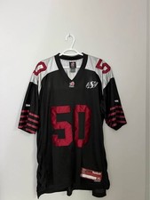 Vintage Rare 1486/2010 Saskatchewan Roughriders Centennial Reebok Jersey CFL