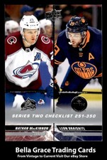 2022-23 Upper Deck Nathan MacKinnon / Leon Draisaitl #449 NHL Hockey 
