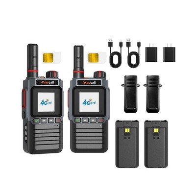 Lifetime Use Satellitel Walkie Talkies with SIM Cards Global 3000 Mile Range ...