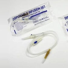 New 10Pcs IV Veterinary Laboratory Extension Kit Universal Veterinary Infusion