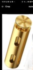 Vintage Style Brass Cigarette Roller Machine Portable