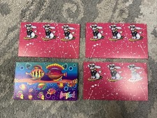 Vintage Lisa Frank Fish And Skateboarding Dogs Postalettes