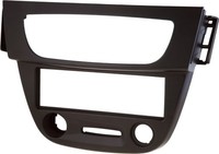 Radiorahmen Renault Megane III (Z) 11/2008->, Fluence (Z), 2009-> Schwarz