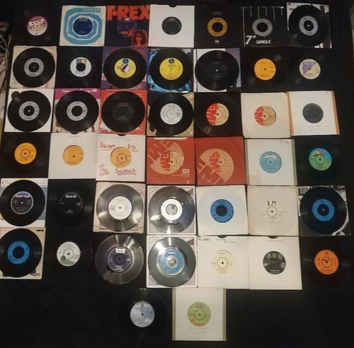 7" Single Lot - 70s 80s Pop | Prince, Queen, Bowie, Kiki Dee, The Sweet