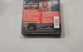 Mortal Kombat Sega Mega CD, Complete, Hard to Find, PAL