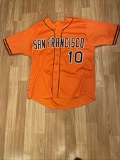 JSA Graded Evan Longoria San Francisco Giants Signed Baseball Jersey