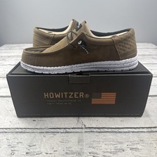 Howitzer Roam Blackout Mens Slip On Shoes Size 12 Cv6849 NEW NIB Brown