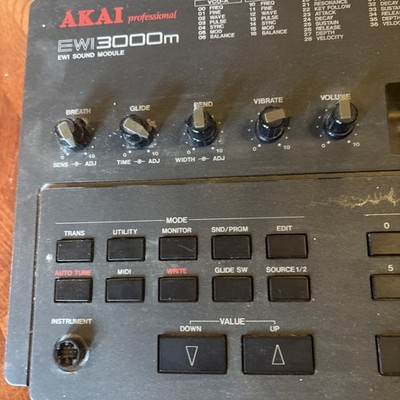 Akai EWI 3000m Sound Module & Electronic Woodwind Instrument | eBay