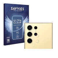 18X Schutzfolie Samsung Galaxy S24 Ultra (Nur Kameraschutz) Display Schutz Folie