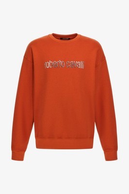 Roberto Cavalli Sweatshirt With LOGO XL (Original Price $ 736)