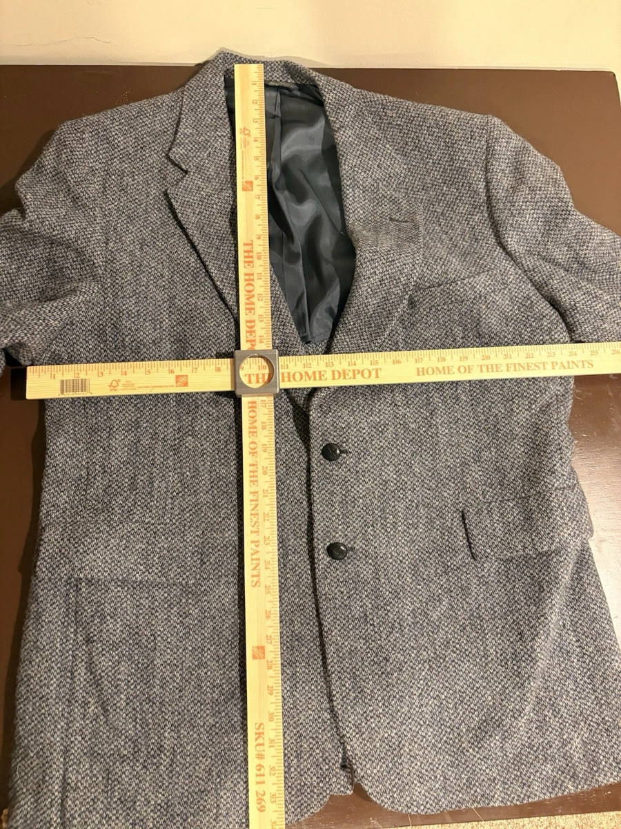 Vintage Harris Tweed Coat In Men's Coats & Jackets for sale - eBay