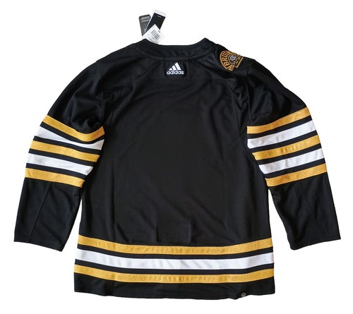 Authentic Boston Bruins 100th Anniversary Hockey Trikot Gr. 54 Neu mit Etikett Adidas schwarz - Bild 2 von 9