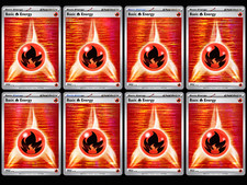 2025 Pokémon TCG SVE Black Bolt Tinsel Holo Energy Set LOT OF 8 NM - Choose Type