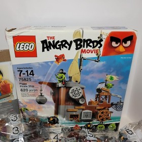 LEGO The Angry Birds Movie: Piggy Pirate Ship (75825) New Open Box ~620 Pieces