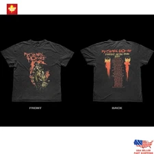 Trending 2007 My Chemical Romance 2007 Tour t-shirt reprinted 2 sided black tee