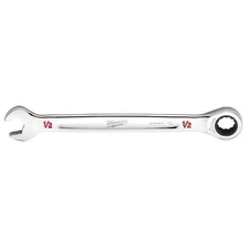 Milwaukee Tool 45-96-9216 1/2 In. Sae Ratcheting Combination Wrench