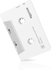Car Audio Bluetooth Cassette Adapter, Tape Player Bluetooth 5.0 Cassette Aux Ada