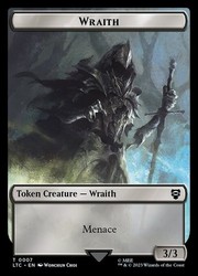 Wraith // Food Double-Sided Token (0011) - Lord of the Rings: Tales of Middle-earth