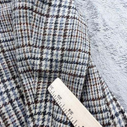 VTG Austin Reed Blazer Mens SZ 40 Gray Plaid Wool Sport Coat Jacket 80s USA Made - Picture 10 of 23