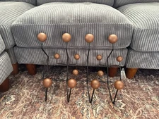 Herman Miller Charles Ray Eames MCM Hang It All Wall Coat Rack Mid Century COA