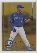 2022 Bowman Heritage Chrome Prospects Gold Refractor 36/50 Luis Meza jm6