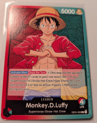 one piece tcg demo deck Monkey.D.Luffy (Premium CARD Collection -BANDAI CARD GAMES Fest. 23-24 Edition-) - One Piece Promotion Cards [PROMO] [Near Mint]