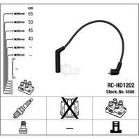NGK ZüNdleitungssatz ZüNdkabel Passend FüR Hyundai Atos Prime 1.1 Getz 1.3