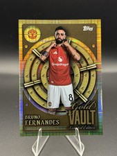 2025/26 Topps Manchester United Collectors Tin Gold Vault Bruno Fernandes #GV-4